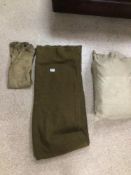 WW2 US ARMY TWO MAN FIELD TENT AND BLANKET TENT DATED 1942 US ILLINOIS