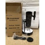 A CELESTRON FIRST SCOPE 76MM BOXED