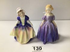 TWO ROYAL DOULTON FIGURINES MARIE (HN1370) DINKY DO (HN1678)