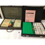 MAHJONG TWO BOXED SETS