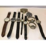 A COLLECTION OF WRISTWATCHES, UNTESTED