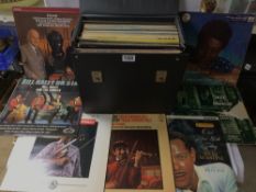 MIXED QUANTITY OF LP'S, VINYL, RECORDS, GEORGE BENSON, DAVID ESSEX, JELLYBEAN, JIMMY MCGRIFF, ELLA