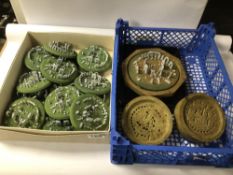 A QUANTITY OF STONEHENGE MODELS AND MOULDS