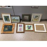 SUSAN PENDERED, RON LAYTON, ROSI ROBINSON, AND MORE SIGNED MIXED COLLECTION OF MOSTLY PRINTS AND