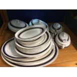 LATE 19TH CENTURY BOOTHS PART DINNER SERVICE 23 PIECES