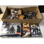 DR WHO FIGURES, DALEK AND MORE, PLAYING CARDS, BOOK, DVD