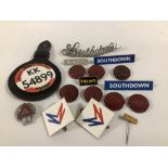 VINTAGE BUS/COACH BADGES, NATIONAL EXPRESS, SOUTHDOWN AND MORE