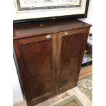 VINTAGE MAHOGANY CUPBOARD