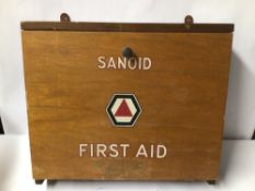 SANOID VINTAGE FIRST AID KIT WITH CONTENTS
