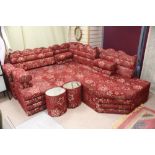 LARGE TURKISH THIRTEEN PIECE SOFA