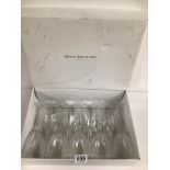 NINE WINE CRYSTAL GLASSES