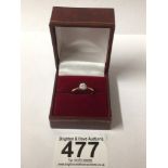 375 GOLD RING J.5 SIZE, 1.4 GRAMS