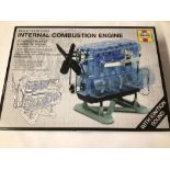 BOXED HAYNES ‘BUILD YOUR OWN INTERNAL COMBUSTION ENGINE. CONTENTS UNCHECKED.