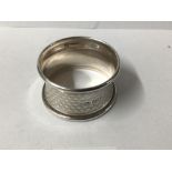 HALLMARKED SILVER NAPKIN RING BY JOHN THOMPSON AND SONS 1899, 10 GRAMS