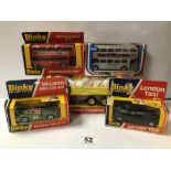 BOXED DINKY DIE-CAST TOYS- 223, 43, 289, 471, 284