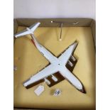 BOXED DESKTOP MODEL AIRCRAFT BAE 146, SCALE 1/50TH (UNITED EXPRESS)