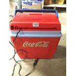 COCA-COLA PORTABLE ELECTRIC COOLER