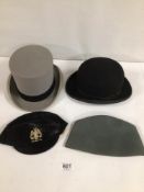 HATS, TOP HAT, LINCOLN AN BENNETT, BOWLER HAT LOCK AND CO, AND MORE