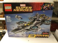 LEGO BOXED THE SHIELD HELICARRIER MARVEL SUPER HEROES PARTLY MAADE 16+ 76042