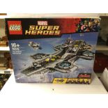 LEGO BOXED THE SHIELD HELICARRIER MARVEL SUPER HEROES PARTLY MAADE 16+ 76042