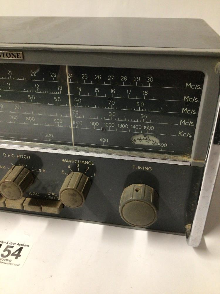 EDDYSTONE EC10 VINTAGE RADIO RECEIVER (SERIAL EP0623). - Image 3 of 5