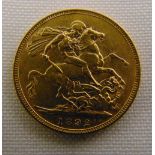 1892 Victorian sovereign