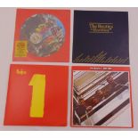 Four Beatles vinyl LPs to include The Beatles 1962-1966, The Beatles 1, The Beatles Rarities and
