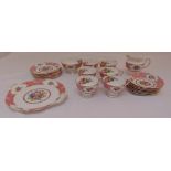 Royal Albert Lady Carlyle teaset to include a cake plate, milk jug, sugar bowl, cups, saucers and