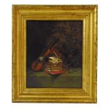 Edward George Handle Lucas framed oil on panel titled Loved Ones, signed bottom right, gallery label