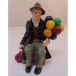 Royal Doulton HN1954 The Balloon Man figurine, marks to the base, 18cm (h)