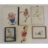 A quantity of Peter Maddocks prints and one original, various subjects 6)