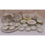 Royal Doulton Old Colony dinner and tea service to include plates, bowls, serving dishes and oval