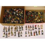 A quantity of playworn Del Prado military figurines of various countries, campaigns and decades