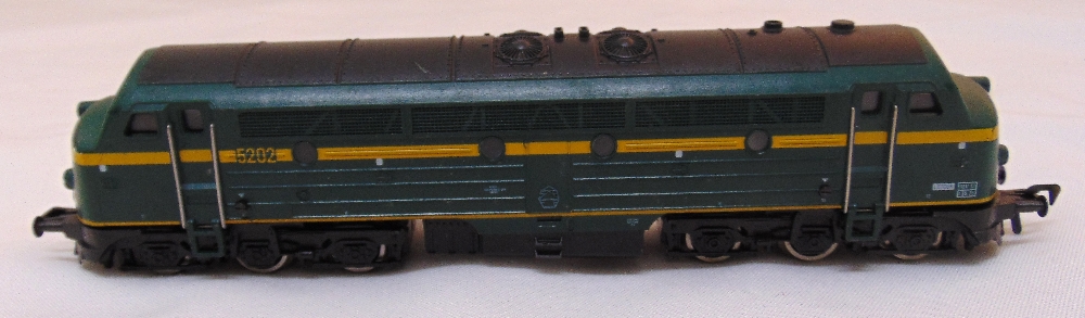 Fleischman HO gauge SNBC 5202, cat. 4272 diesel locomotive