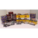 A quantity of diecast models to include fire engines, circus vehicles and police cars (22)