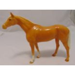 Beswick figurine of a horse, marks to the base, 27 x 36cm