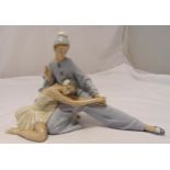 Lladro figurine of two ballet dancers, marks to the base, 24cm (h)