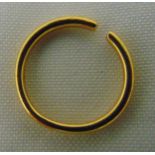 22ct gold band approx total weight 4.2g