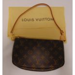 Louis Vuitton M40712 Poch.Acc NM monogram ladies handbag to include original invoice