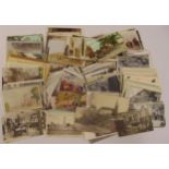 A quantity of early 20th century postcards to include Bushey Hertfordshire (approx 200)