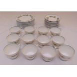 Shelley teaset for twelve place setting to include plates, cups and saucers (36)