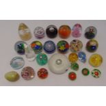 A quantity of paperweights of various size and style (26)
