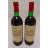 Chateau Lyonnat Lussas Saint-Emillion 1979 two 75cl bottles