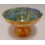 Wedgwood Fairyland lustre bowl by Daisy Makeig-Jones on raised circular foot, marks to the base,