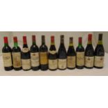 A quantity of French wine to include Gevrey Chambertin 1983 and 1996, Chateau Cantenac Brown Margaux