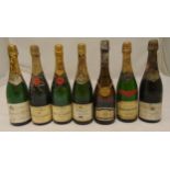 A quantity of Champagne to include Pol Roger extra dry 1976, Autreau Roualet, Perrier-Jouet, De