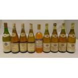 A quantity of French wine to include Chateau Bessan Sauternes 1991, Aigle Blanc Vouvray 1982,