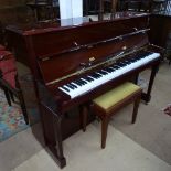 STEINMAYER - S110 upright piano, serial no. 610712987, W146cm, H110cm, D57cm