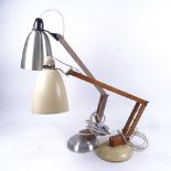 2 anglepoise type table lamps