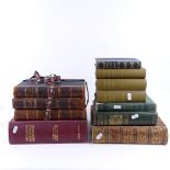 3 volumes "Old and New London", "The Concise Household Encyclopedia", and other books
